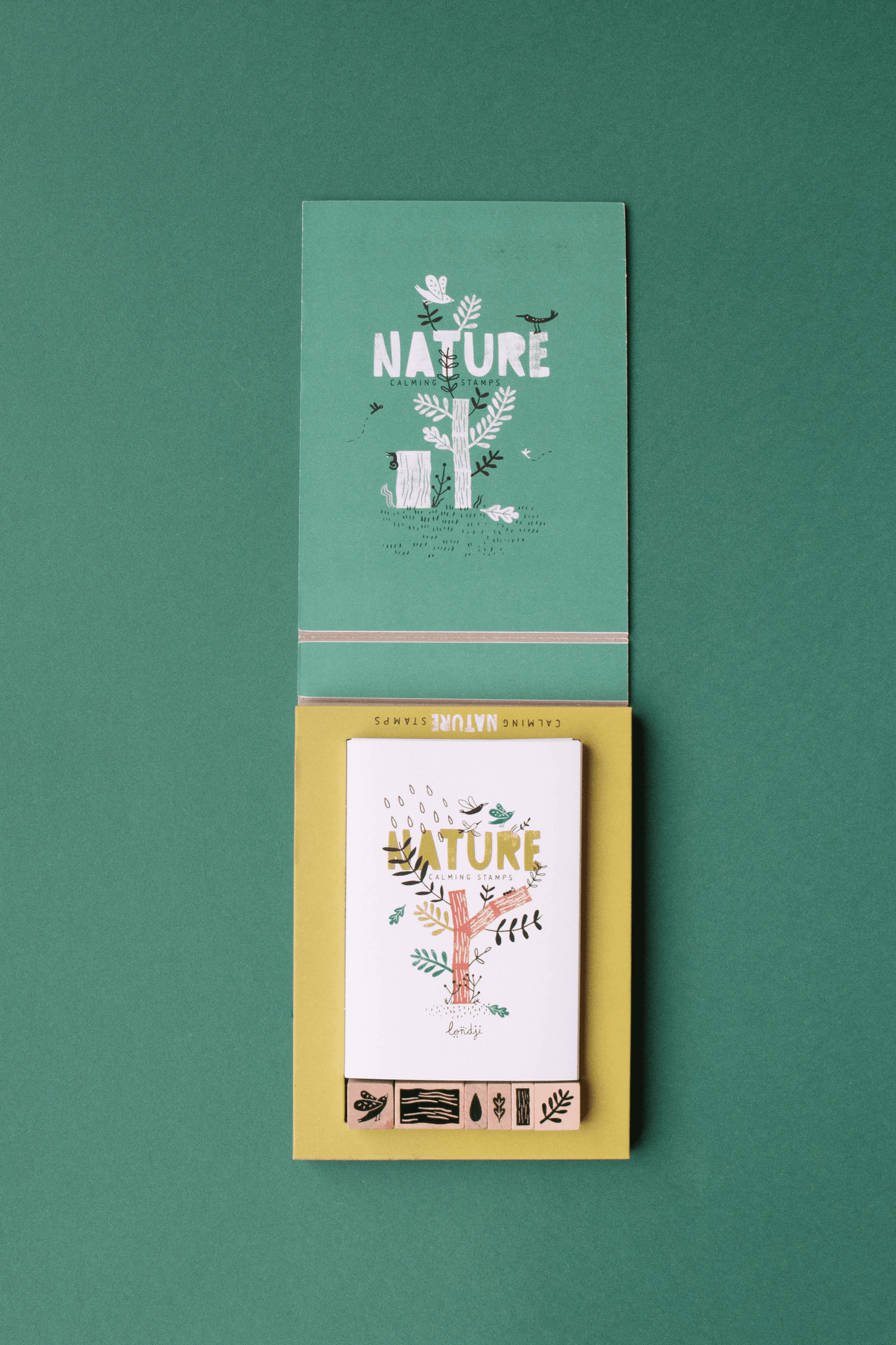 "CALMING STAMPS NATURE" Timbri