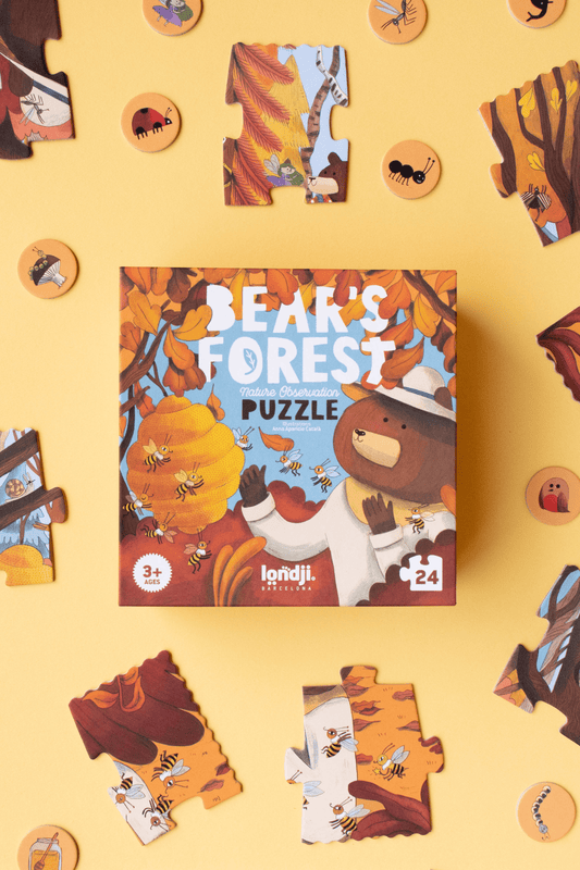 Puzzle "LA FORÊT DE L'OURS"