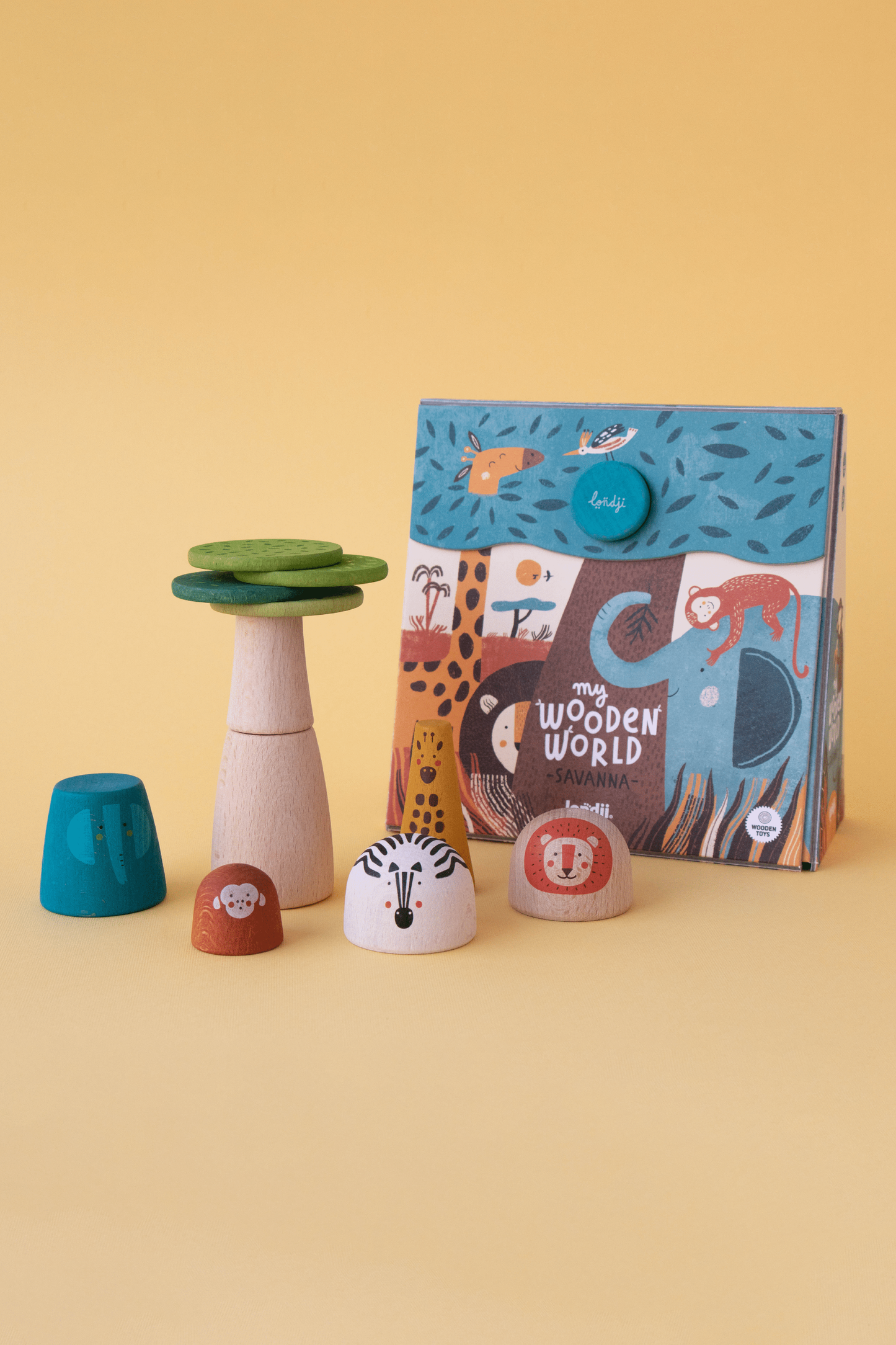 "MY WOODEN SAVANNA" Wooden toys