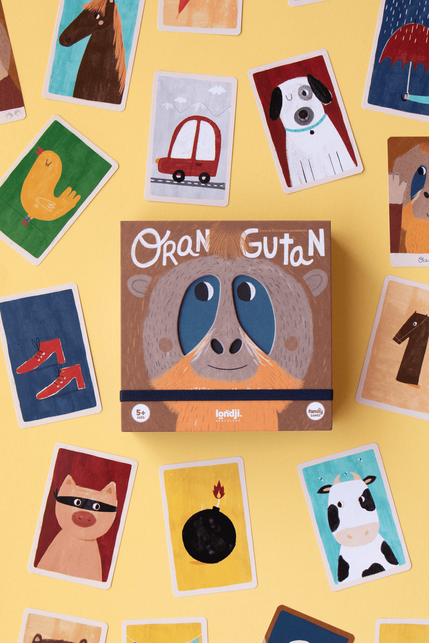 "ORANGUTAN" Memory game